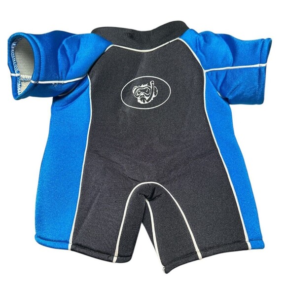 BAB RETIRED T-REX Scaly Build A Bear Green Dinosaur,‎ Surfboard & Scuba Wet Suit - Picture 5 of 8